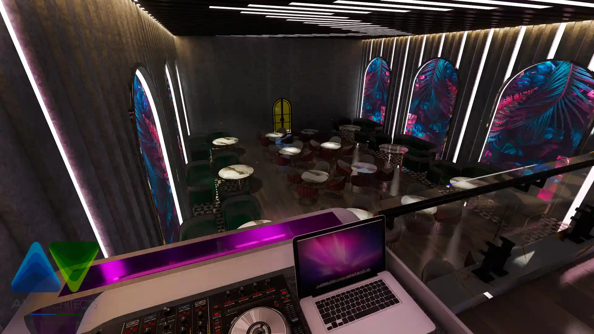 Night Club commercial Interior Project